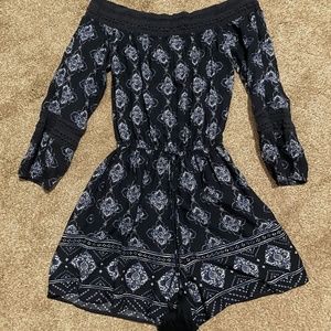 Blue Romper